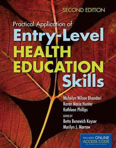 Practical application of entry-level health education skills /