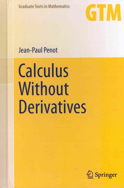 Calculus without derivatives /