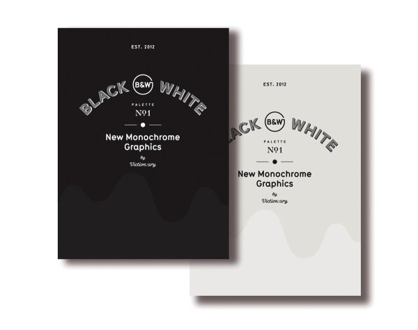 Black & white : new monochrome graphics /