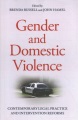 Book jacket for Gender and domestic violence : contemporary legal practice and intervention reforms 