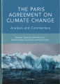 Book jacket for The Paris agreement on climate change : analysis and commentary 