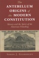 Book jacket for The antebellum origins of the modern Constitution : slavery and the spirit of the American founding 