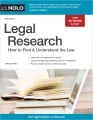 Book jacket for Legal research : how to find & understand the law