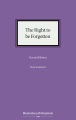 Book jacket for The right to be forgotten 