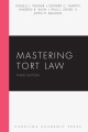 Book jacket for Mastering tort law 