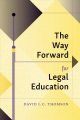 Book jacket for The way forward for legal education 