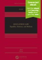 Book jacket for Education law : equality, fairness, and reform 