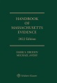 Book jacket for Handbook of Massachusetts evidence 