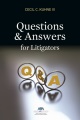 Book jacket for Questions & answers for litigators 
