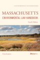 Book jacket for Massachusetts environmental law handbook 