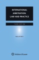 Book jacket for International arbitration : law and practice 