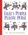 LILLY’S PURPLE PLASTIC PURSE