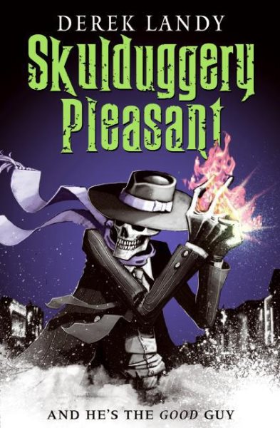 Skulduggery Pleasant book cover