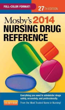 Cover image for Mosby's 2014 nursing drug reference