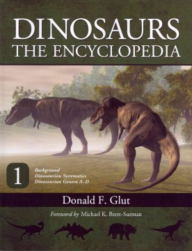 Cover image for Dinosaurs, the encyclopedia