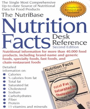 Cover image for The NutriBase nutrition facts desk reference.