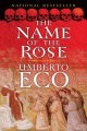 book cover of The Name of the Rose by Umberto Eco