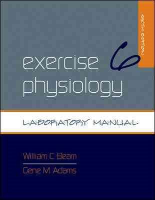 Exercise physiology : laboratory manual /