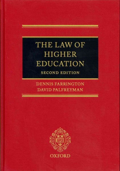 The law of higher education /