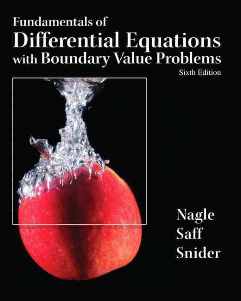 Fundamentals of differential equations and boundary value problems /