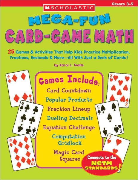 Mega-fun card-game math : grades 3-5 /