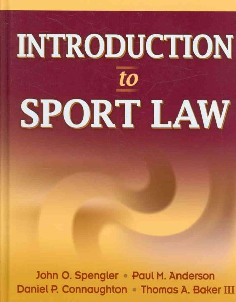 Introduction to sport law /