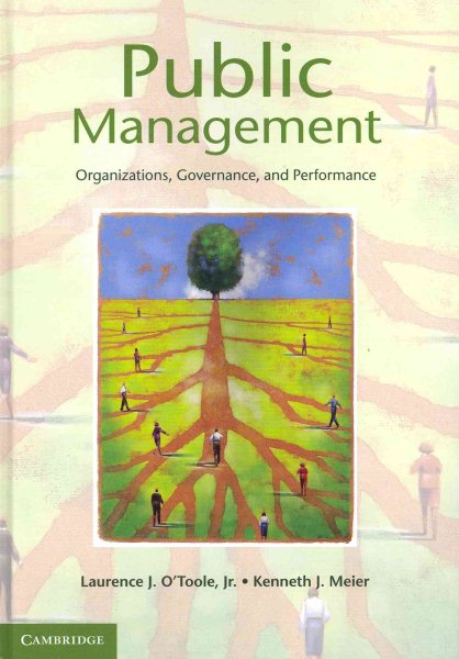 Public management : organizations, governance, and performance /
