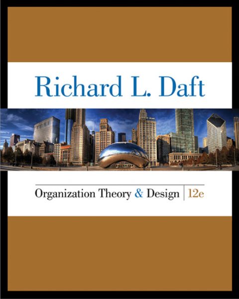 Organization theory & design /