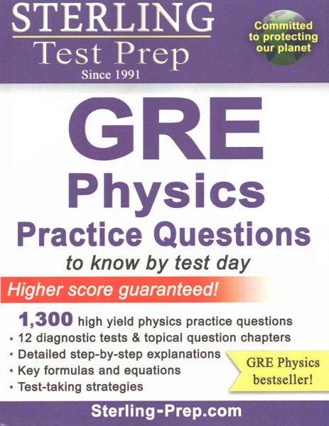 GRE physics practice questions.