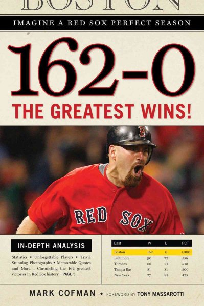 162-0 : imagine a season in which the Red Sox never lose /