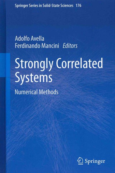 Strongly correlated systems : numerical methods /
