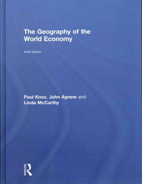 The geography of the world economy /