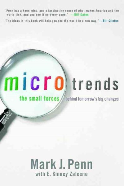 Microtrends:the small forces behind tomorrow