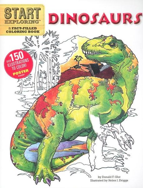 Dinosaurs  : a fact-filled coloring book