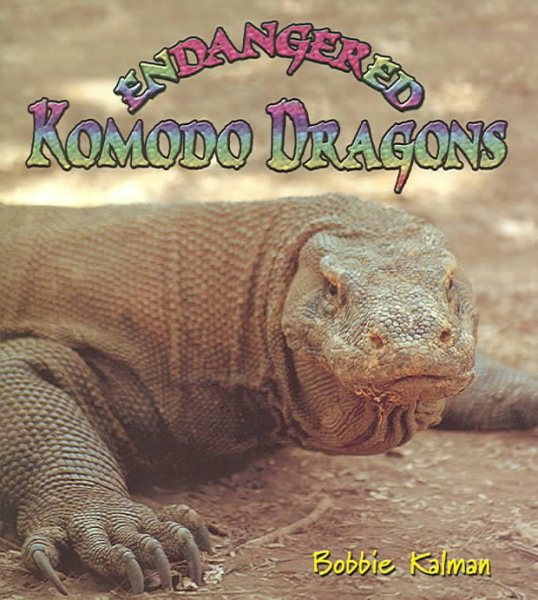 Endangered Komodo dragons