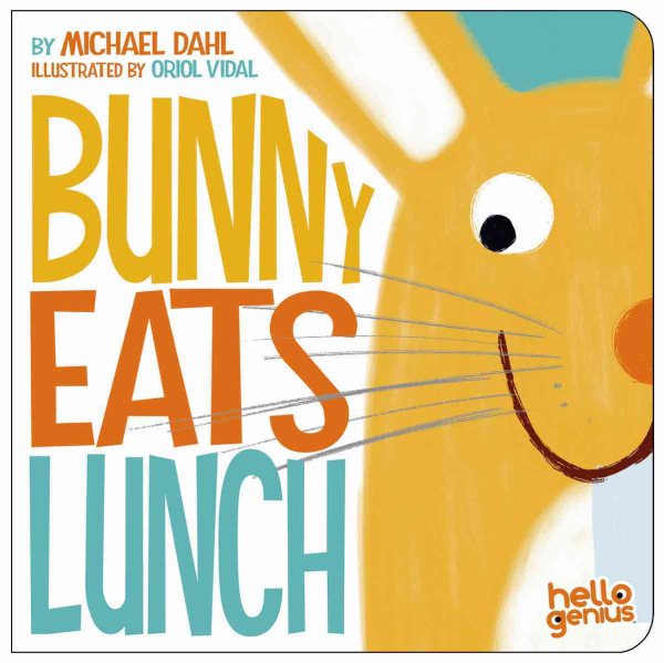 Bunny eats lunch