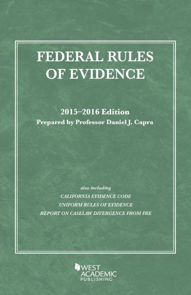Federal rules of evidence