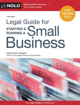 Legal Guide for Starting &amp; Running A Small Business