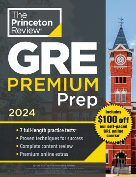 GRE Premium Prep 2024