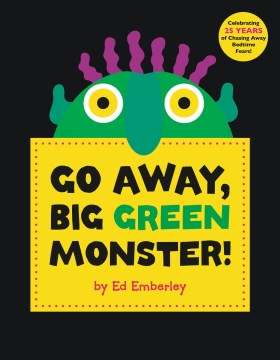 Go Away, Big Green Monster! Book Cover