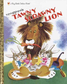 title - Tawny Scrawny Lion