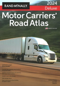 Deluxe Motor Carriers' Road Atlas 2024