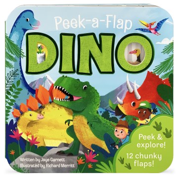 Peek-a-flap Dino
