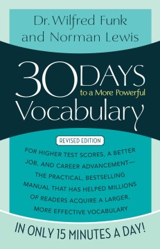 30 DAYS TO A MORE POWERFUL VOCABULARY