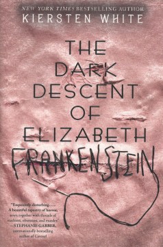 エリザベス・フランケンシュタインの暗黒降下、本の表紙