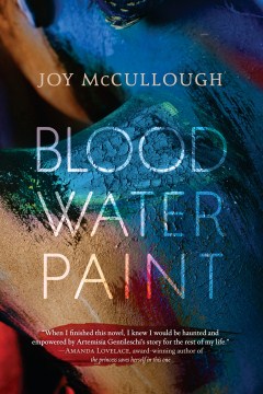 Pintura de agua de sangre, portada de libro
