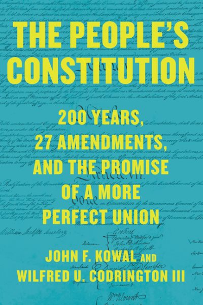 Book jacket for The People's Constitution by Wilfred Codrington and John Kowal