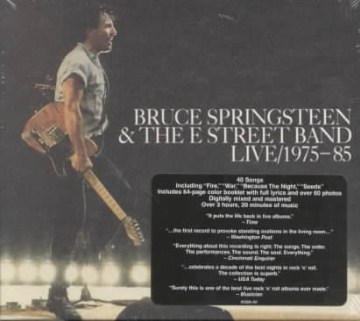 Bruce Springsteen & the E Street Band Live/1975-85