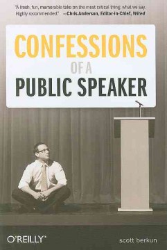 Confessions of A Public Speaker