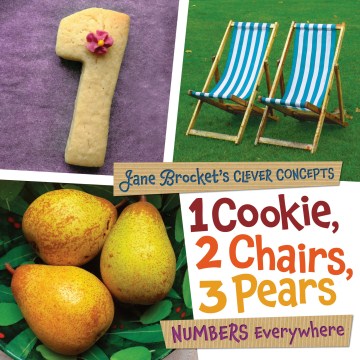 1 Cookie, 2 Chairs, 3 Pears